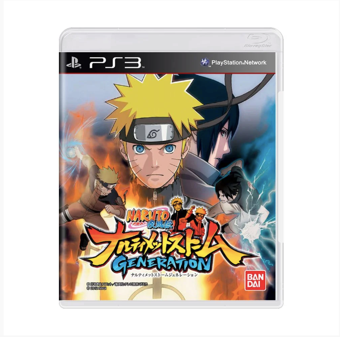 JOGO PS3 NARUTO SHIPPUDEN ULTIMATE NINJA STORM GENERATIONS (SEMINOVO)