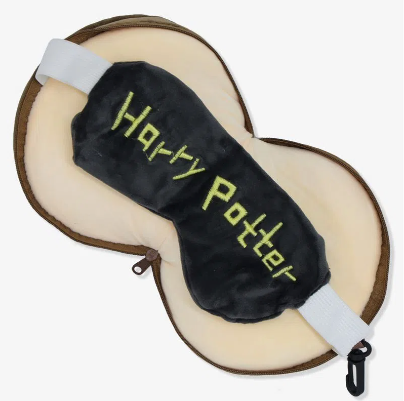 MASCARA DE DORMIR COM ALMOFADA HARRY POTTER