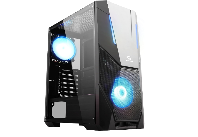 GABINETE FORTKEK ATX BLACK HAWK PT
