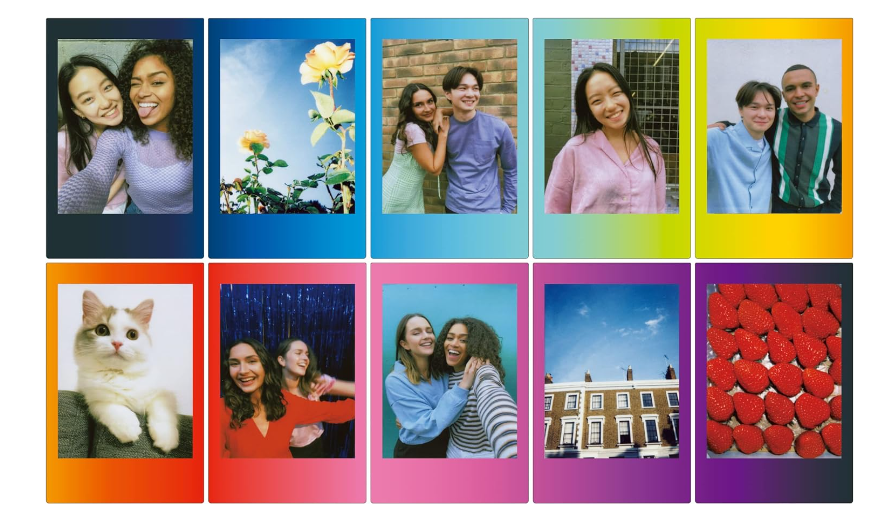 FILME INSTAX MINI RAINBOW 10 FOTOS- FUJIFILM