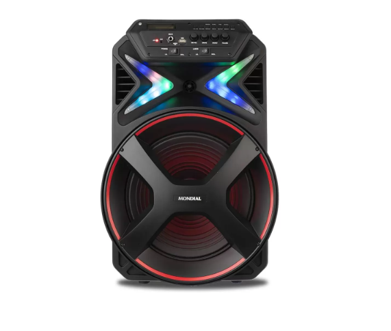 CAIXA AMPLIFICADORA MONDIAL CM-400 400W, BLUETOOTH