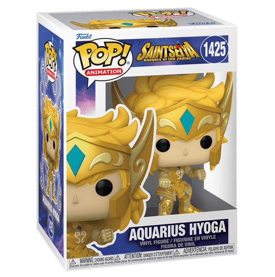 FUNKO POP AQUARIUS HYOGA 1425 - SAINT SEIYA KNIGHTS OF ZODIAC