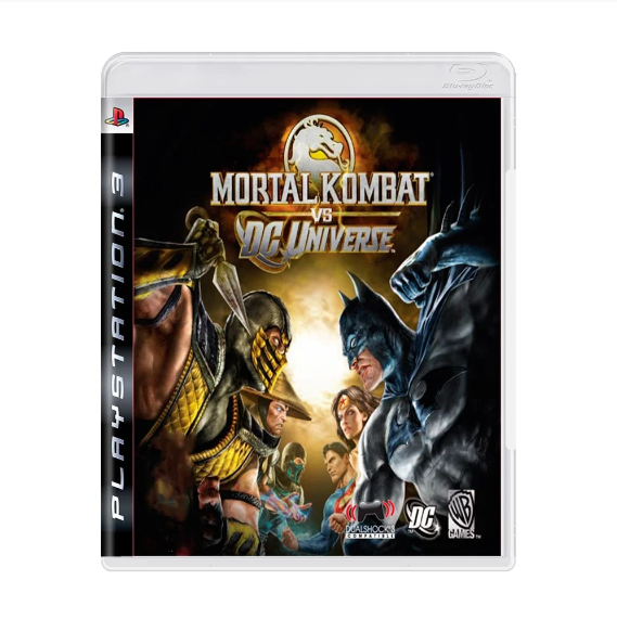 JOGO PS3 MORTAL KOMBAT VS DC UNIVERSE (SEMINOVO)