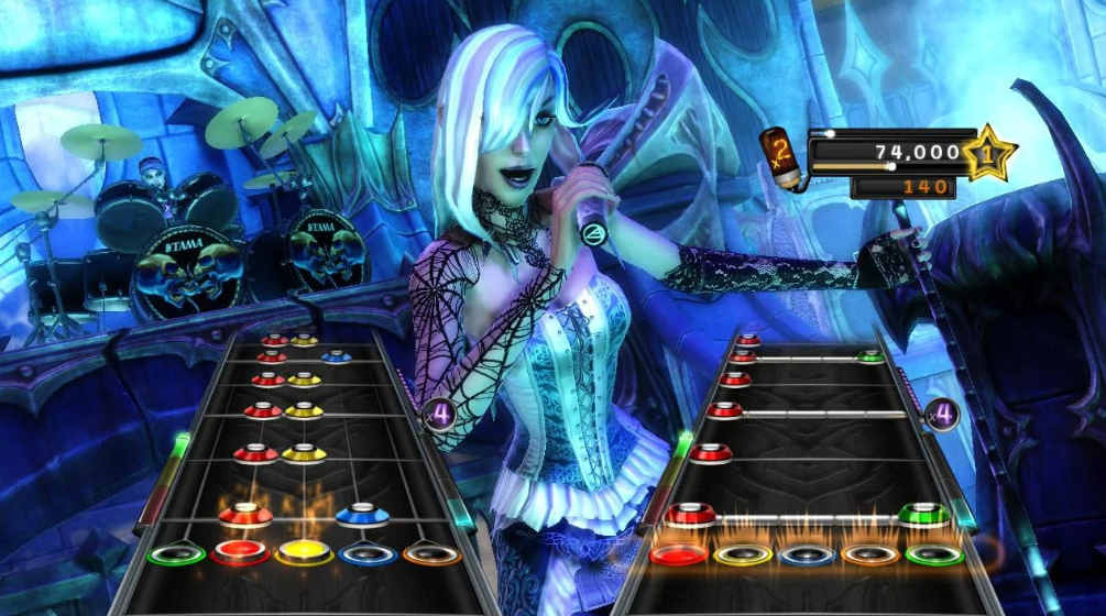 JOGO PS3 GUITAR HERO WARRIORS OF ROCK (SEMINOVO)