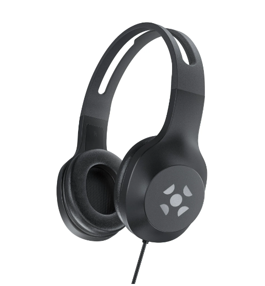 FONE DE OUVIDO FORTREK FK621A COM MICROFONE - PRETO