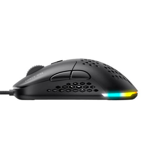 MOUSE FORCE ONE LYNX 19.000 DPI, RGB, WIRELESS ATÉ 70HR