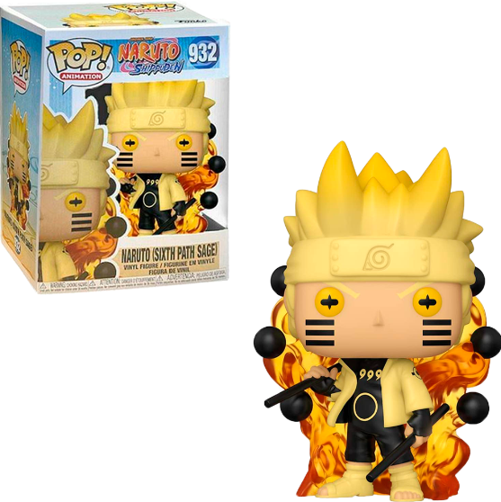 BONECO FUNKO POP NARUTO UZUMAKI SIX PATH SAGE 932 - NARUTO SHIPPUDEN