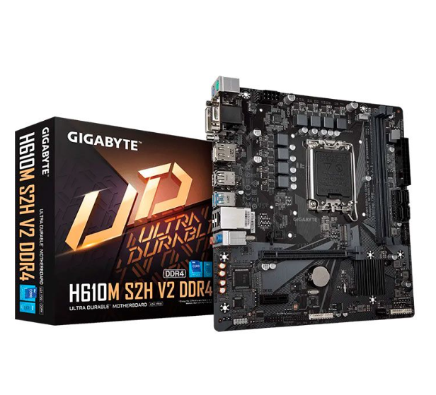PLACA MAE GIGABYTE H610M S2H DDR4 INTEL LGA 1700 DDR4