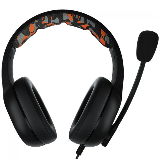 HEADSET GAMER DIVE COUGAR 3.5MM, 50MM, MULTIPLATAFORMA, PRETO E LARANJA