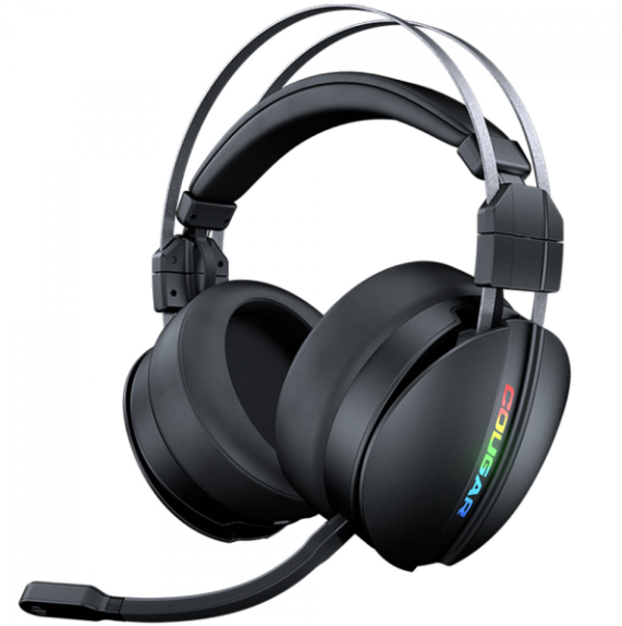 HEADSET GAMER COUGAR OMNES ESSENTIAL, WIRELESS, RGB,DRIVERS 53MM, MULTIPLATAFORMA, PRETO