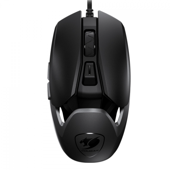 MOUSE GAMER AIRBLADER COUGAR 16000 DPI, 6 BOTÕES, BLACK