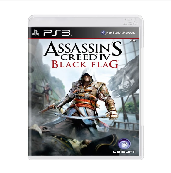 JOGO PS3 ASSASSINS CREED IV BLACK FLAG (SEMINOVO)