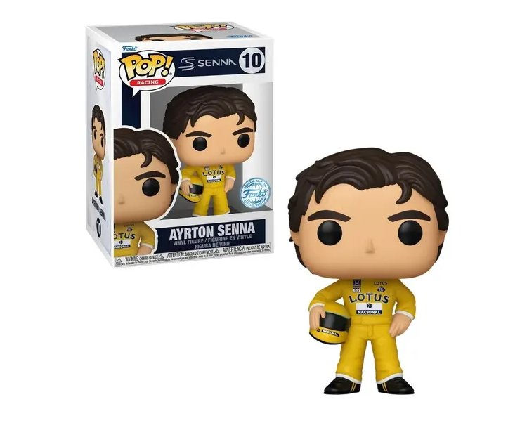 BONECO FUNKO POP AYRTON SENNA LOTUS 10 - SENNA