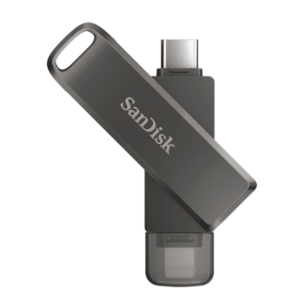 PENDRIVE SANDISK IXPAND 128GB/ TIPO-C E USB 3.1 / PARA IPHONE - (SDIX70N-128G-GN6NE)