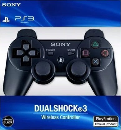 CONTROLE SONY DUALSHOCK PS3 WIRELESS - PRETO