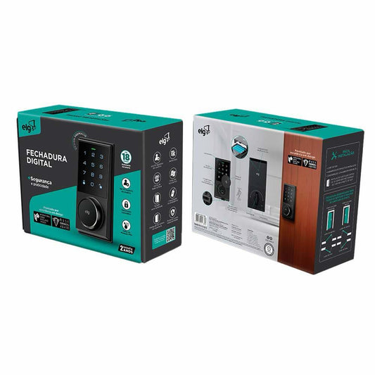 FECHADURA DIGITAL ELG SCFD100PR