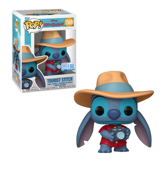 BONECO FUNKO POP STITCH TURISTA 1569 - LILO STITCH