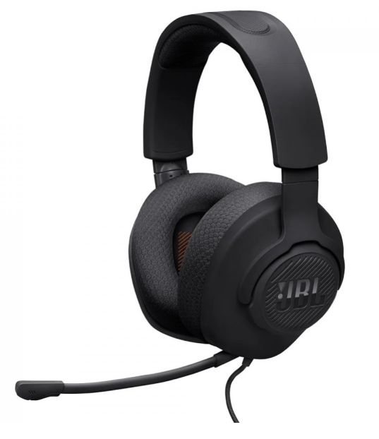 HEADSET JBL QUANTUM 100 COM FIO - PRETO