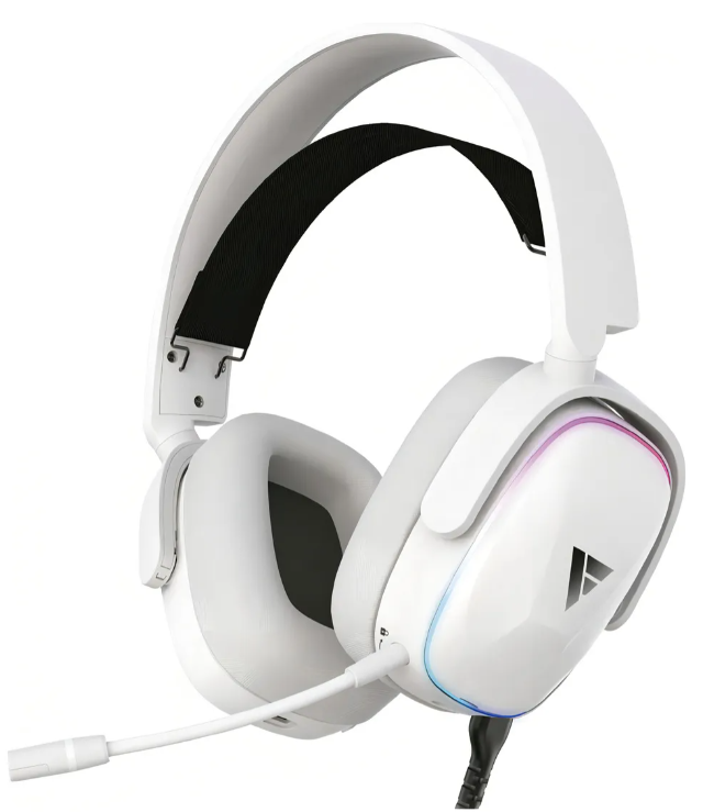 HEADSET FORCE ONE SUPERSONIC WHITE 7.1 USB/RGB