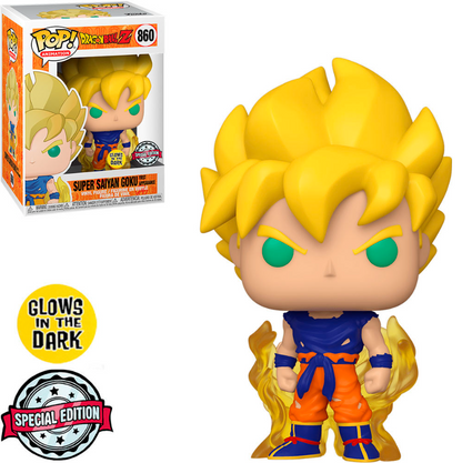 BONECO FUNKO POP GOKU SUPER SAIYAN FIRST APPEARENCE 860 - DRAGON BALL Z