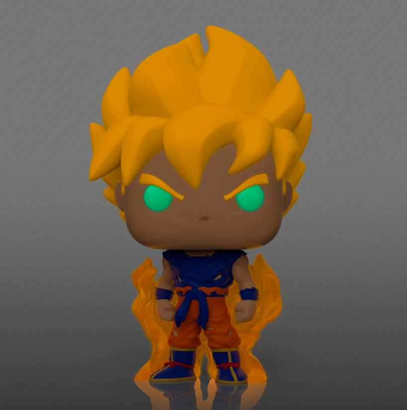 BONECO FUNKO POP GOKU SUPER SAIYAN FIRST APPEARENCE 860 - DRAGON BALL Z