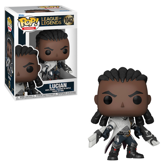 BONECO FUNKO POP LUCIAN 1042 - LEAGUE OF LEGENDS
