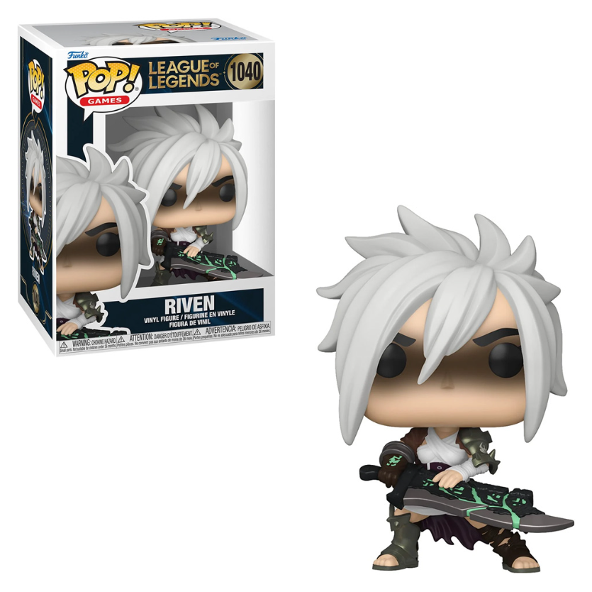 BONECO FUNKO POP RIVEN 1040 - LEAGUE OF LEGENDS
