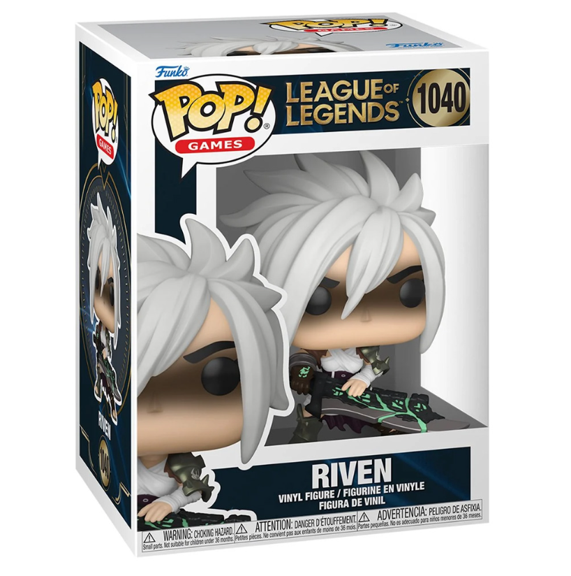 BONECO FUNKO POP RIVEN 1040 - LEAGUE OF LEGENDS