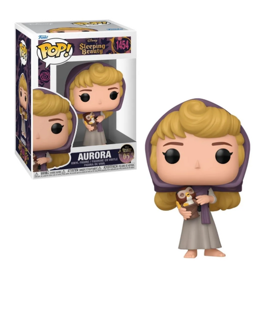 BONECO FUNKO POP A BELA ADORMECIDA AURORA COM CORUJA 1454 - DISNEY