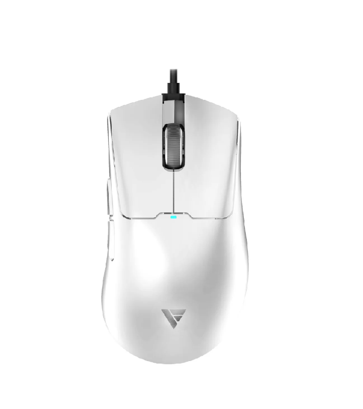 MOUSE GAMER FORCE ONE PHANTOM 8K WHITE 26.000 DPI