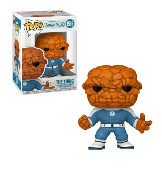 BONECO FUNKO POP O COISA 1516 - QUARTETO FANTASTICO