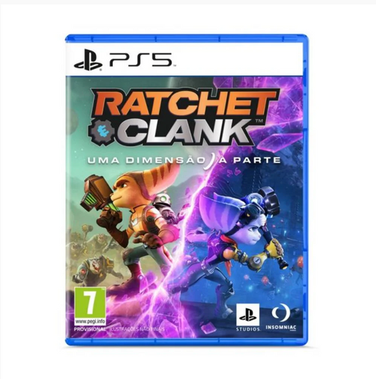 JOGO PS5 RATCHET & CLANK EM OUTRA DIMENSÃO