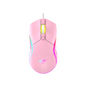 MOUSE GAMER HAVIT MS1029 8000DPI ROSA 6 BOTOES