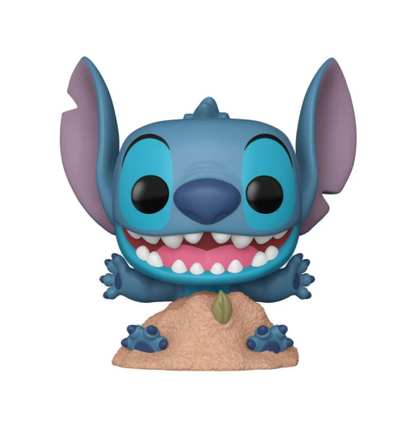 BONECO FUNKO POP STITCH NA AREIA 1566 - LILO STITCH