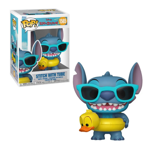 BONECO FUNKO POP STITCH COM BOIA 1565 - LILO STITCH