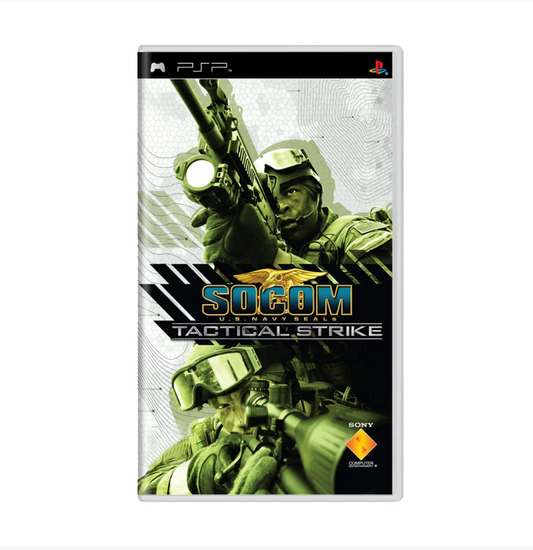 JOGO PSP SOCOM TACTICAL STRIKE (SEMINOVO)