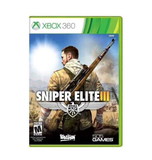 JOGO XBOX 360 SNIPER ELITE 3 AFRIKA (SEMINOVO)
