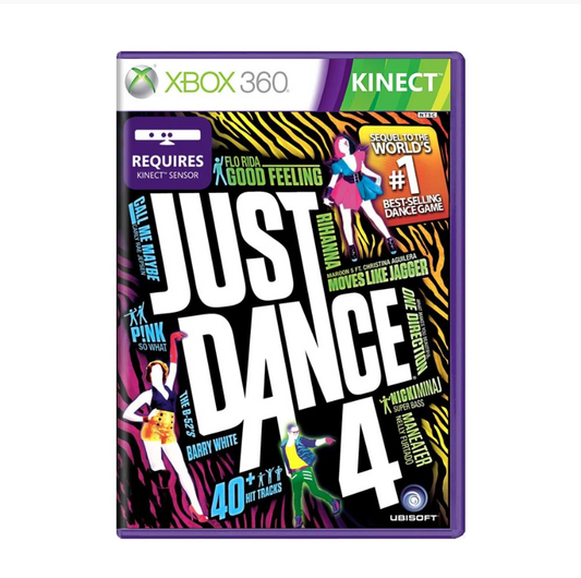 JOGO XBOX 360 JUST DANCE 4 (SEMINOVO)