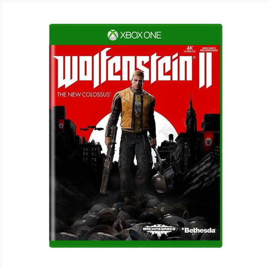 JOGO XBOX ONEWOLFENSTEIN 2 THE NEW COLOSSUS