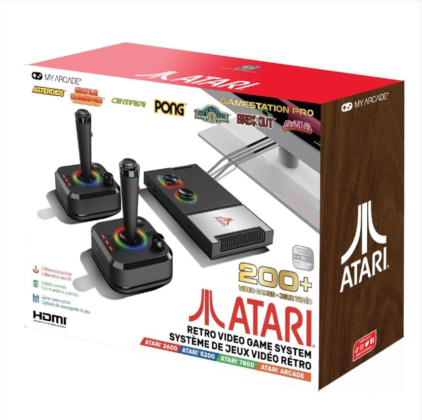 MY ARCADE GAMESTATION ATARI 200 JOGOS