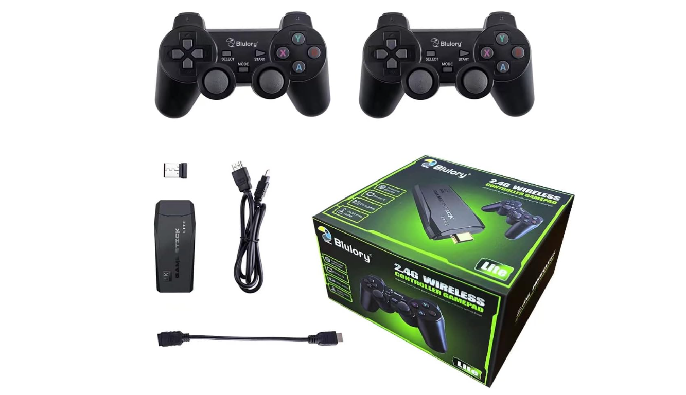 GAME STICK BLULORY 10.000 JOGOS RETRO