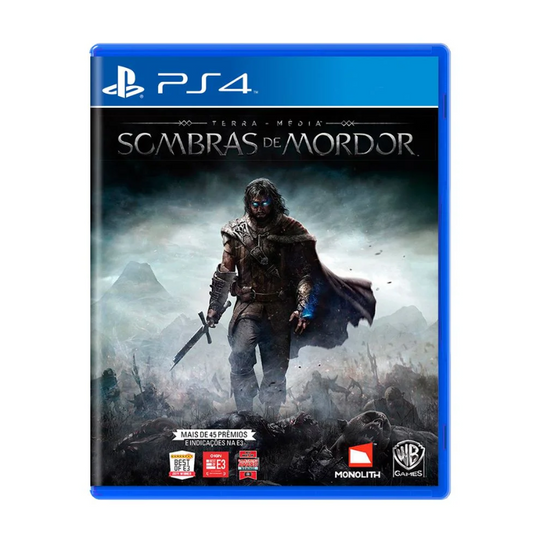 JOGO PS4 TERRA MEDIA SOMBRAS DE MORDOR (SEMINOVO)