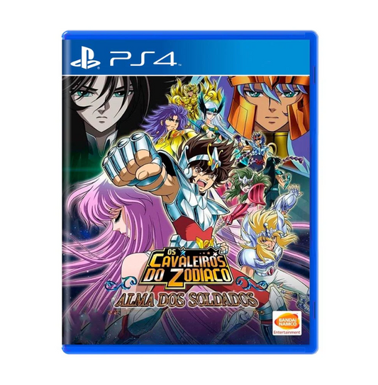 JOGO PS4 OS CAVALEIROS DO ZODIACO ALMA DOS SOLDADOS (SEMINOVO)