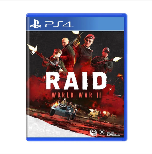 JOGO PS4 RAID WORLD WAR II (SEMINOVO)