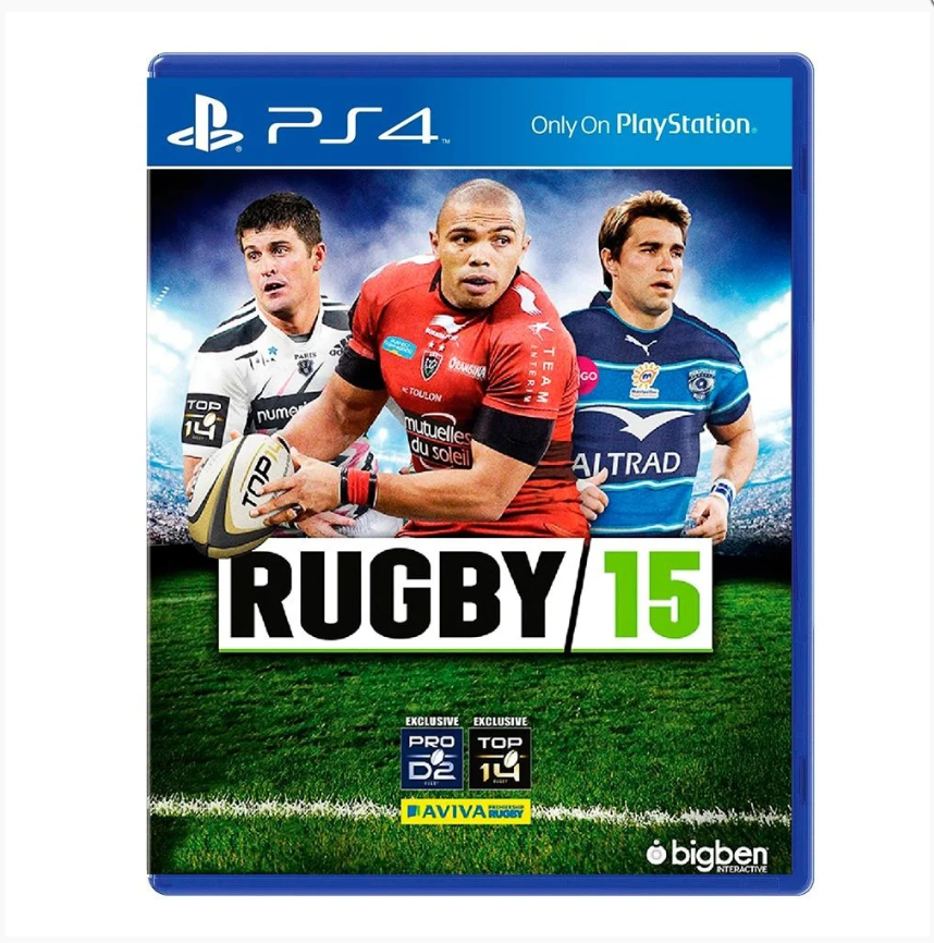 JOGO PS4 RUGBY 15 (SEMINOVO)