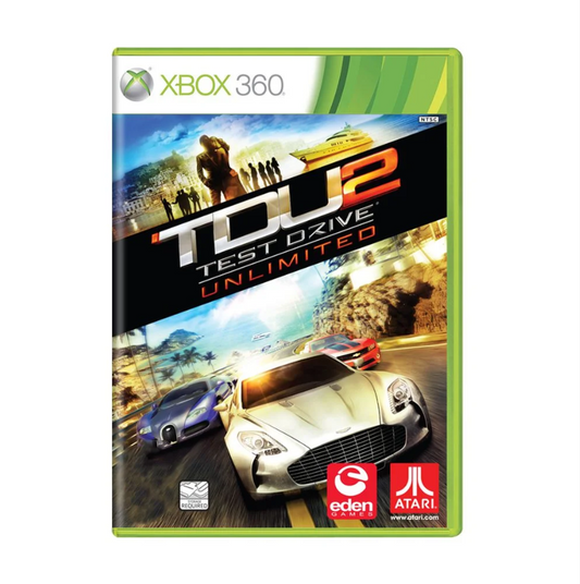 JOGO XBOX 360 TEST DRIVE UNLIMITED 2 (SEMINOVO)