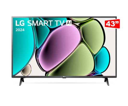 SMART TV 43'' LG FULL HD 43LR6700PSA, ALEXA INTEGRADA LG CHANNELS, ASHED BLUE