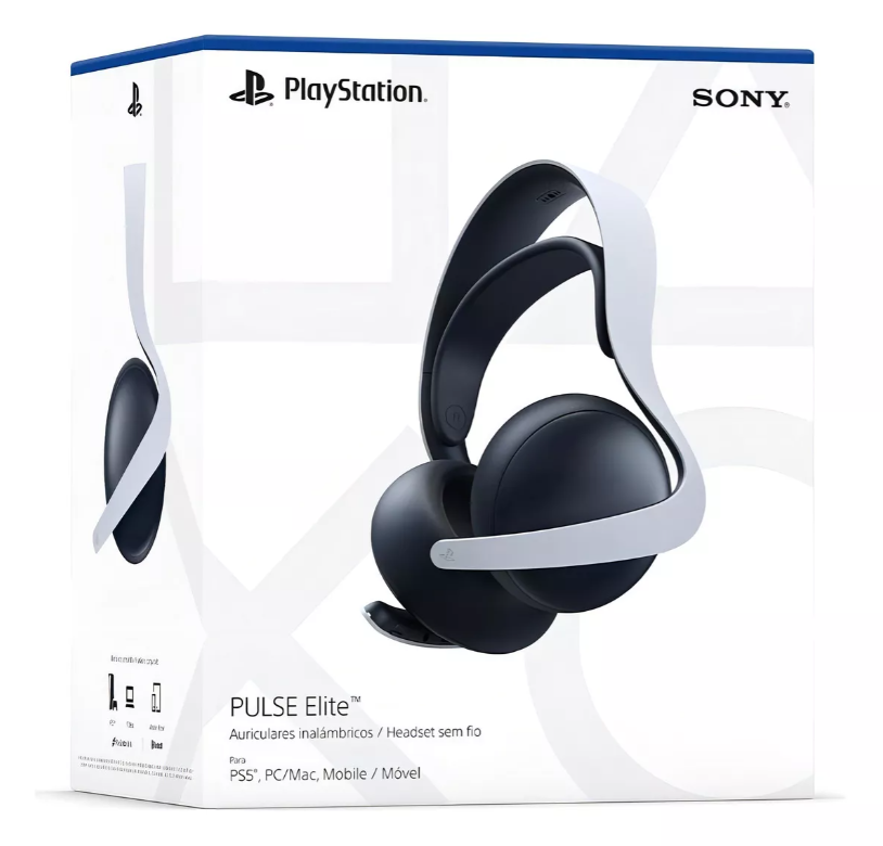 HEADSET SONY PULSE ELITE BRANCO - SEM FIO
