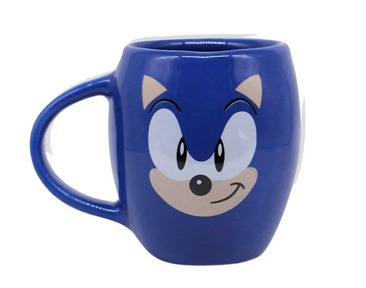 CANECA SONIC OVAL PORCELADA 350ML