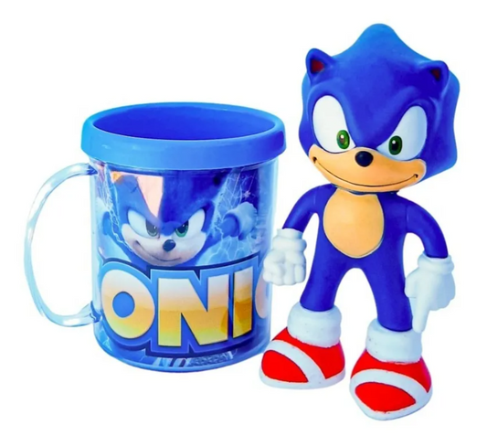 CANECA SONIC COM BONECO 250ML